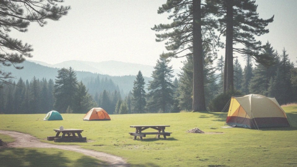 Co to są pole kempingowe i miejsca pod namiot?