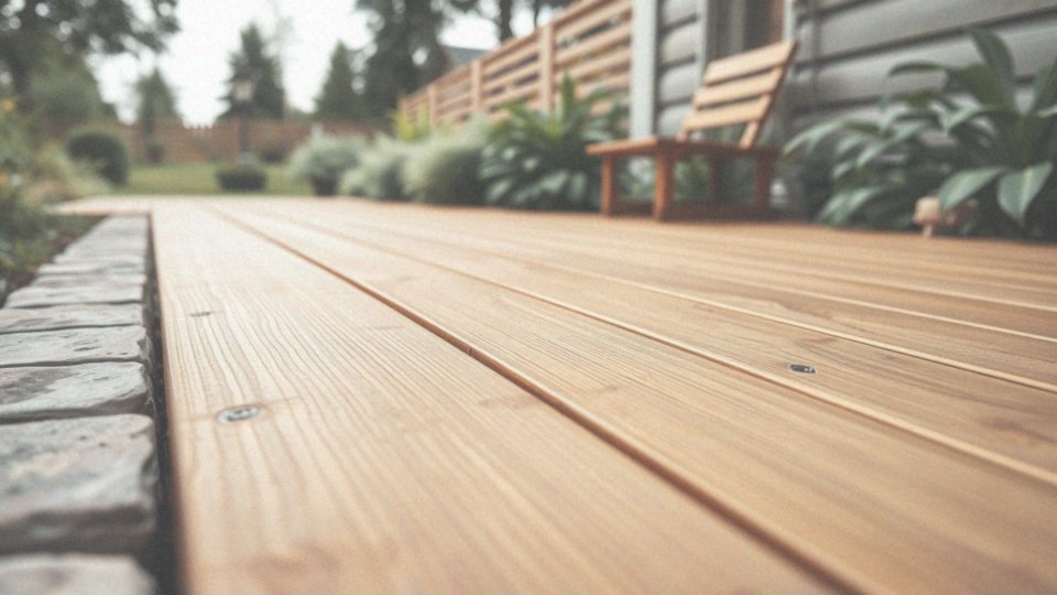 Jakie są zalety estetycznego mocowania desek tarasowych przy użyciu wkrętów nierdzewnych?
