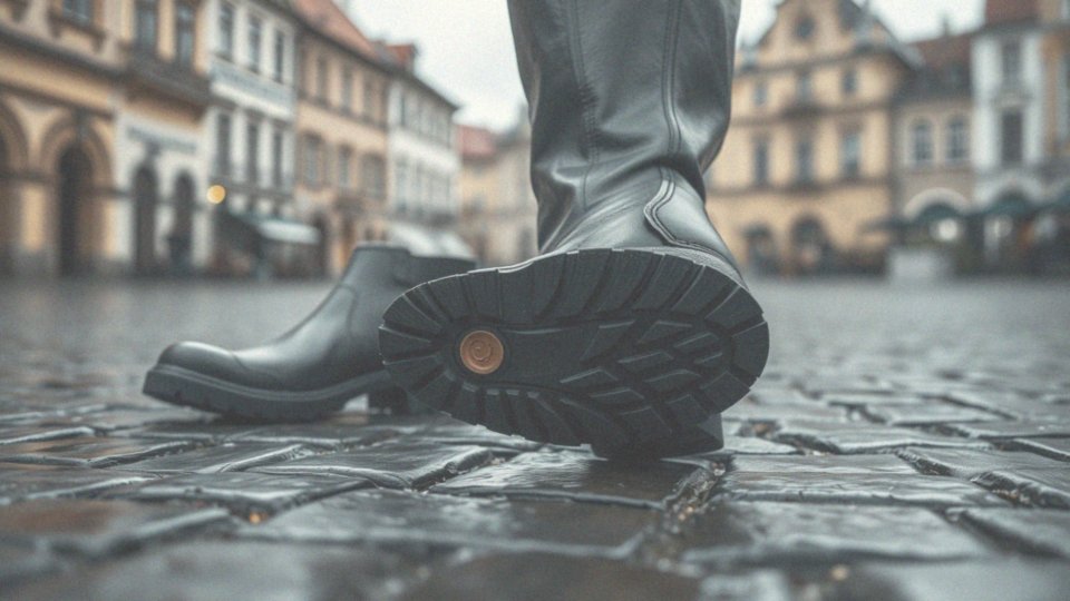 Dlaczego antystatyczna podeszwa jest ważna w butach na deszcz?