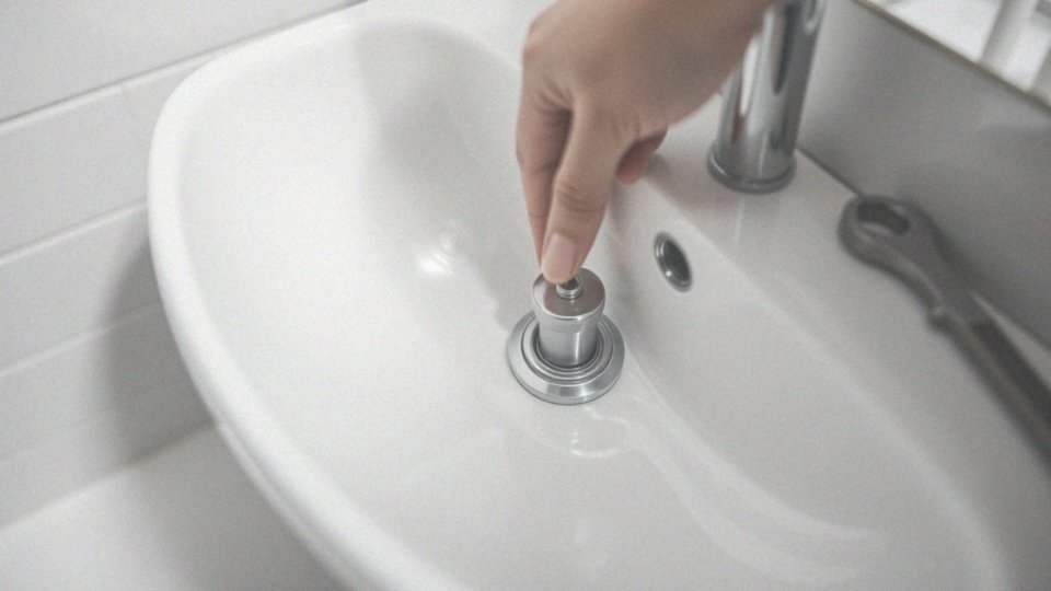 Jakie są wymagania montażowe dla korka klik-klak bez przelewu?