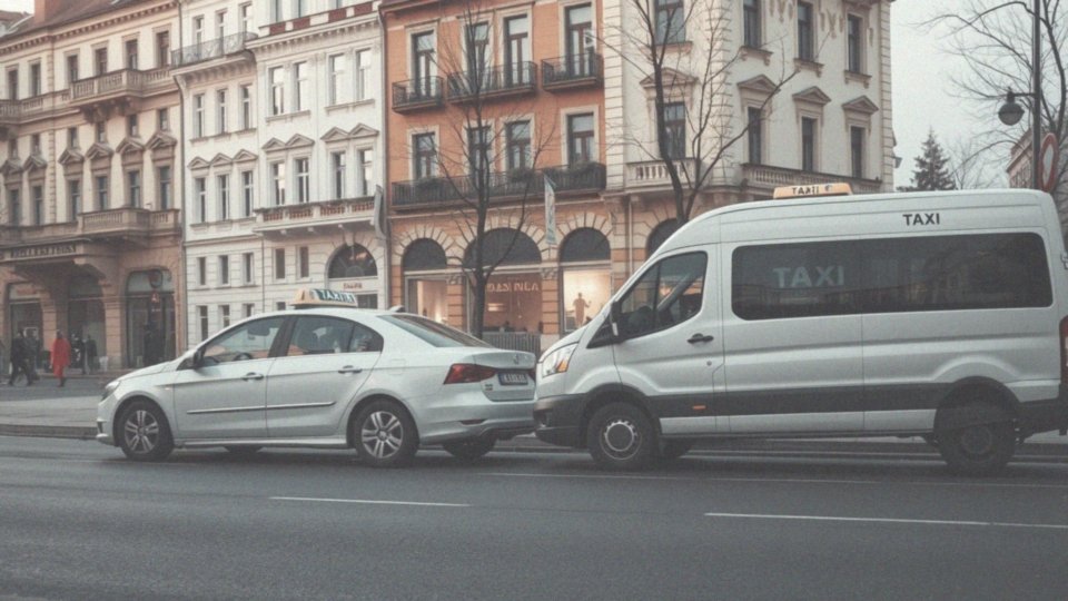 Jakie są różnice w cenach za przejazdy osobowymi taksówkami i vanami?