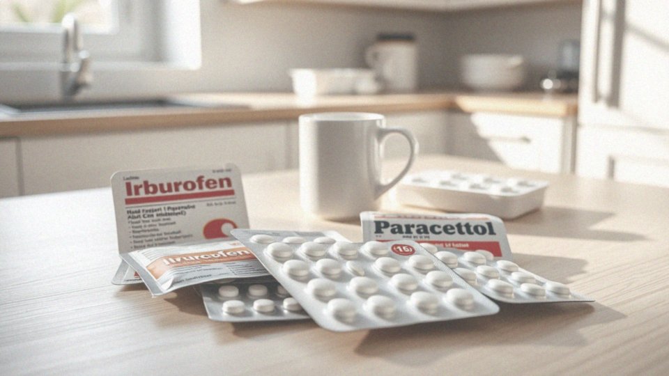 Jak działają inne leki w porównaniu do paracetamolu?