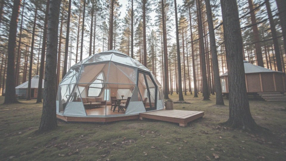 Jakie są opcje na weekend w stylu glampingowym?