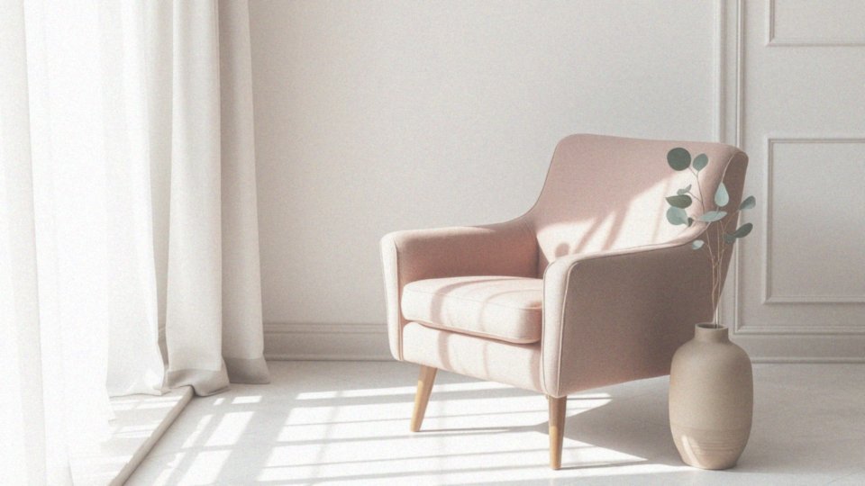 Brudny pudrowy róż – elegancja w dekoracji wnętrz