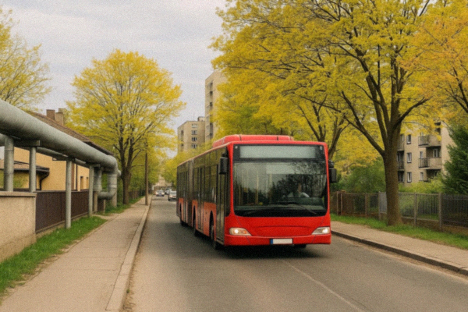 Utrudnienia w kursowaniu autobusów podczas przebudowy ulicy Warszawskiej w Kielcach