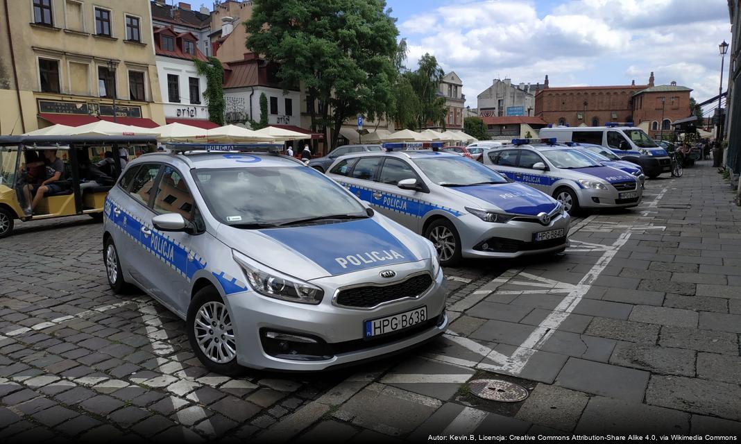 Policja w Morawicy zapewniła szybki transport do szpitala dla dwuletniej dziewczynki